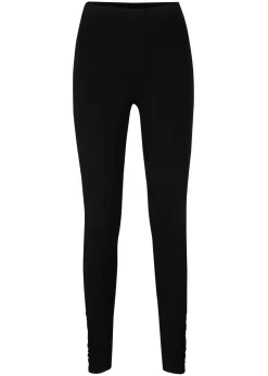 Leggings con cintura cómoda y ancha