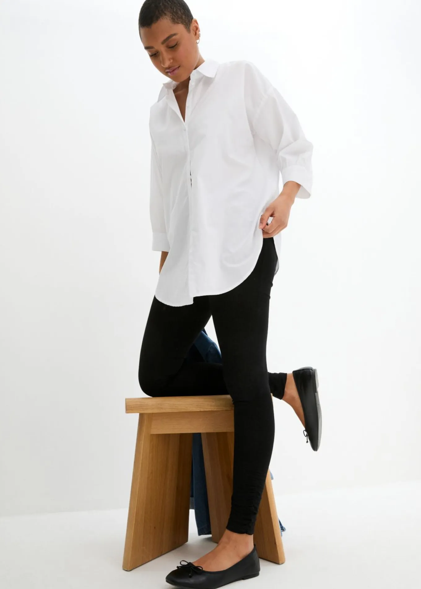 Leggings con cintura cómoda y ancha