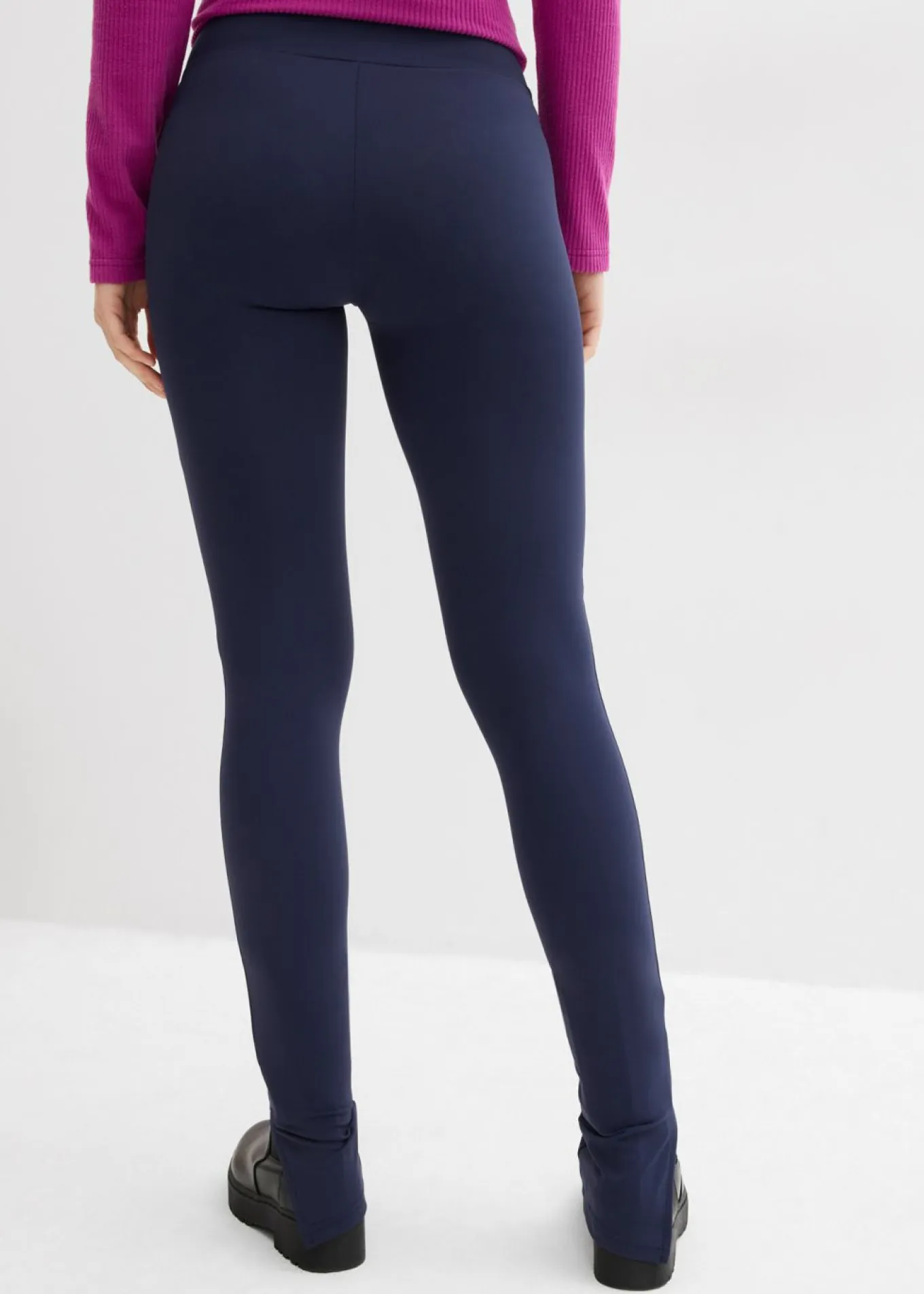 Leggings con costura rasgada