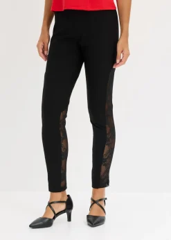 Leggings con encaje