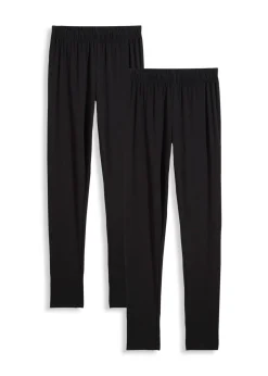 Leggings confeccionados con una mezcla de algodón ecológico orgánico (2 unidades)
