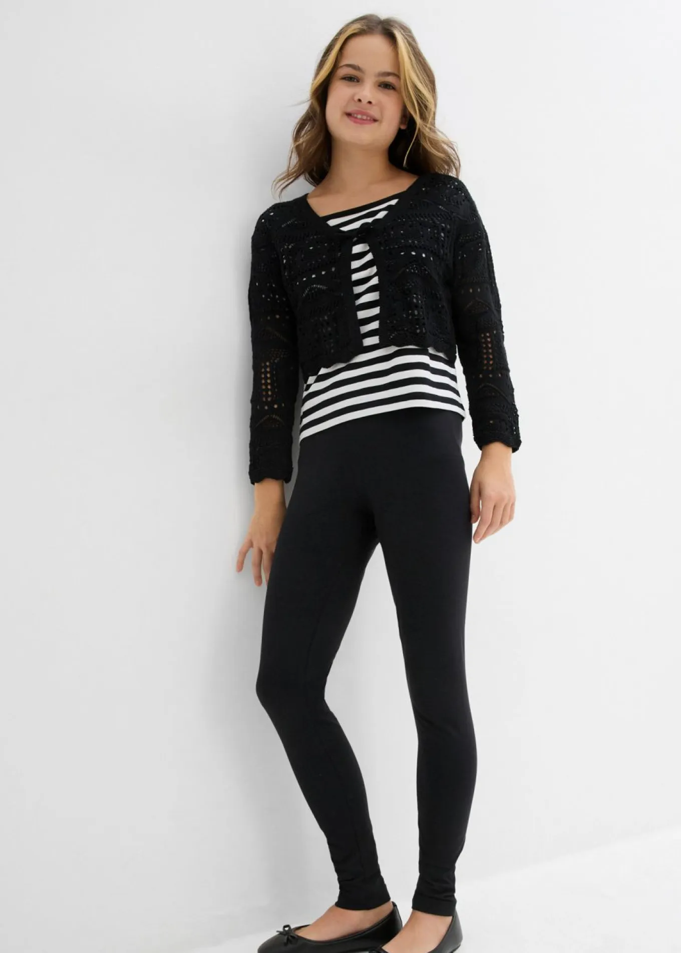 Leggings confeccionados con una mezcla de algodón ecológico orgánico (2 unidades)