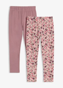 Leggings confeccionados con una mezcla de algodón ecológico orgánico (2 unidades)