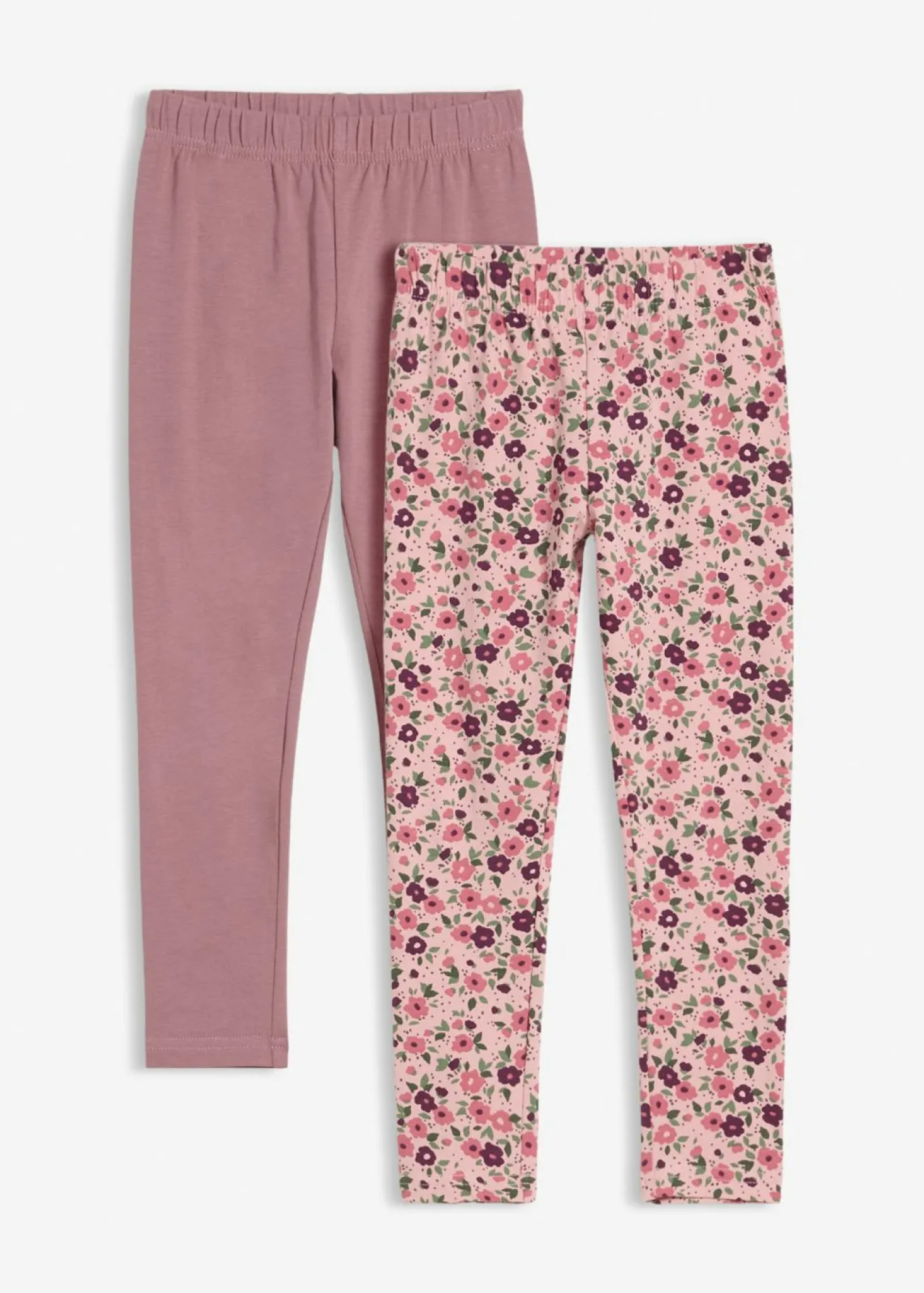 Leggings confeccionados con una mezcla de algodón ecológico orgánico (2 unidades)