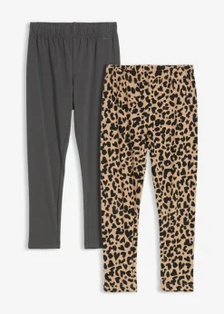 Leggings confeccionados con una mezcla de algodón ecológico orgánico (2 unidades)