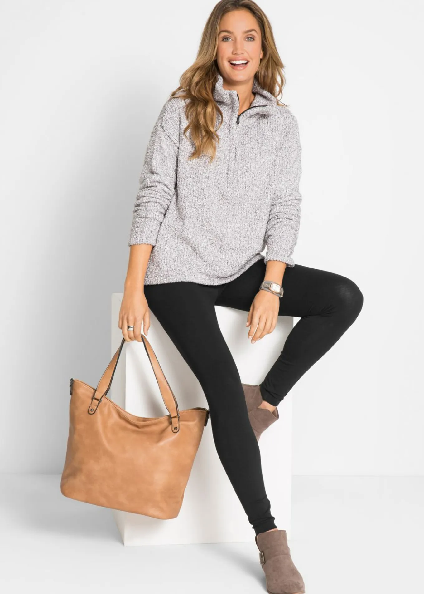 Leggings de mezcla de algodón
