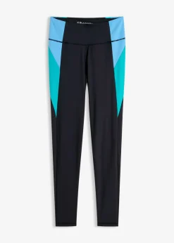 Leggings deportivos cómodos de material de secado rápido en colores en contraste