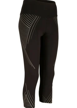 Leggings deportivos con bolsillos, largo 3/4