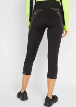 Leggings deportivos con bolsillos, largo 3/4