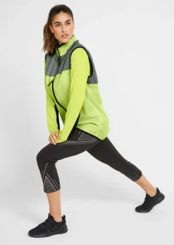 Leggings deportivos con bolsillos, largo 3/4