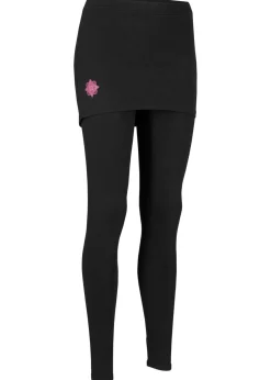 Leggings deportivos con falda, hasta el tobillo