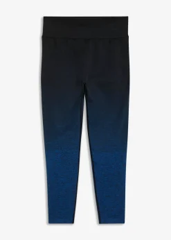 Leggings deportivos de material de secado rápido sin costuras con degradado cromático