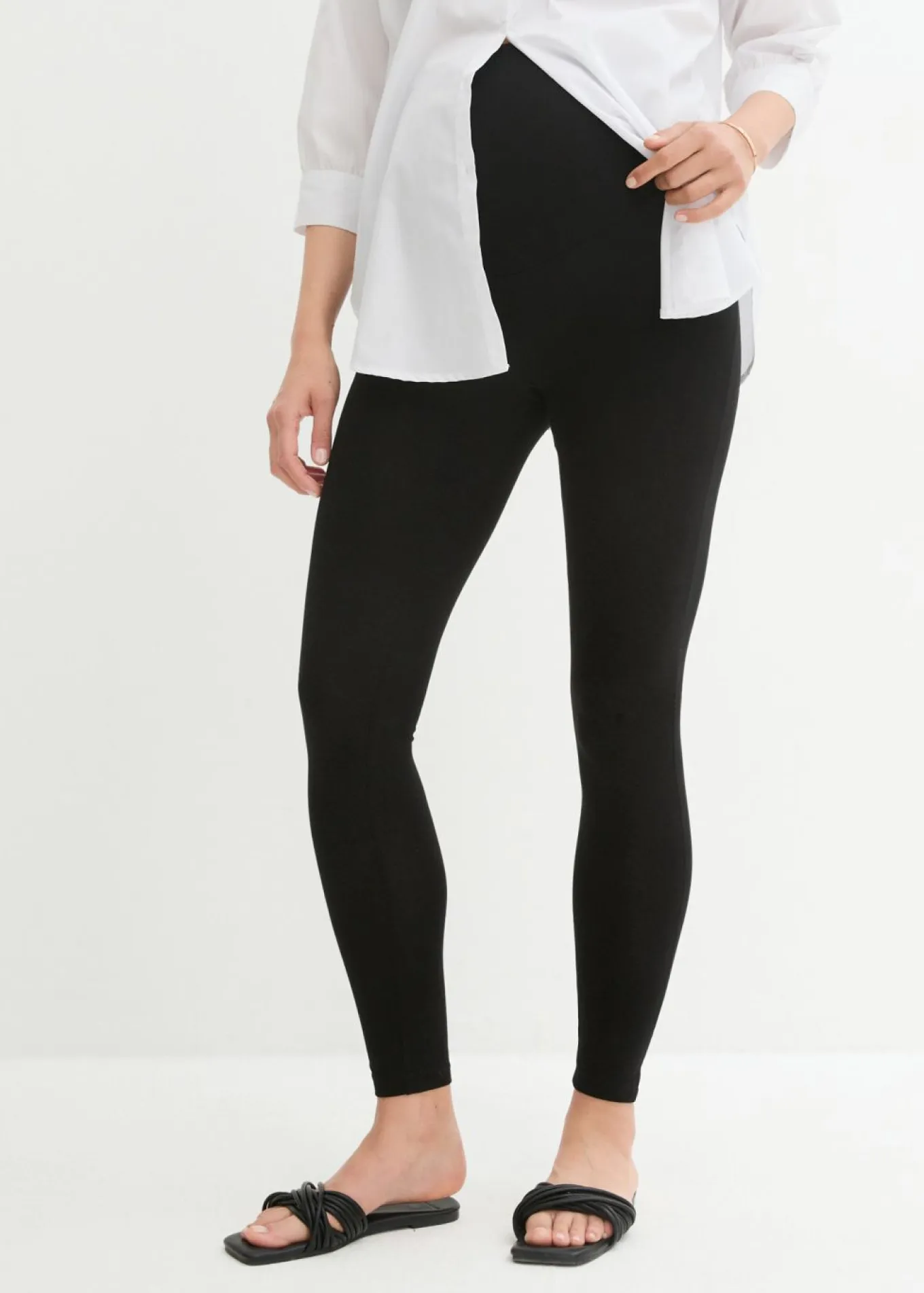 Leggings premamá de algodón orgánico (2 unidades)