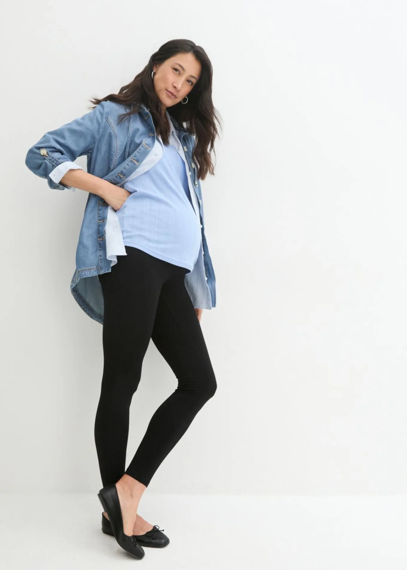 Leggings premamá de suave algodón orgánico