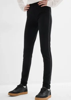 Leggings térmicos con banda de tachuelas