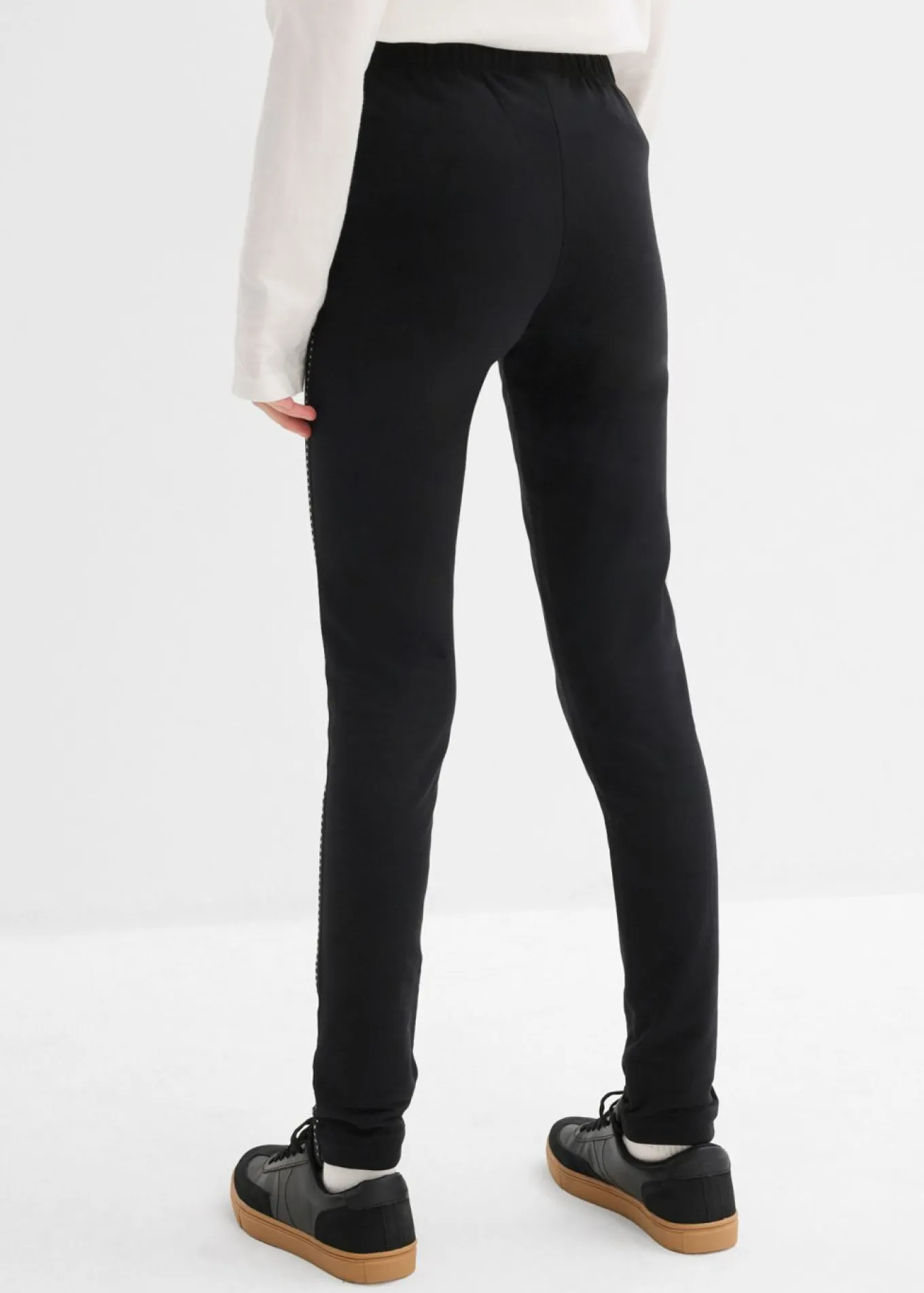 Leggings térmicos con banda de tachuelas