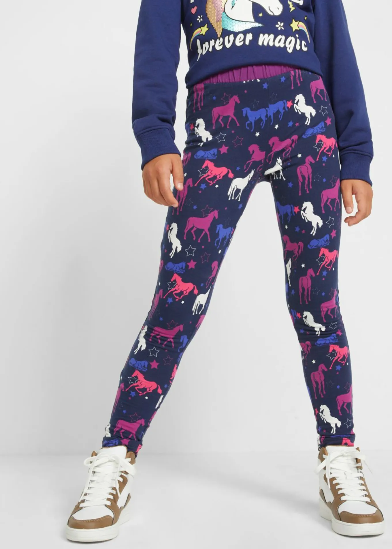 Leggings térmicos con motivo de caballos