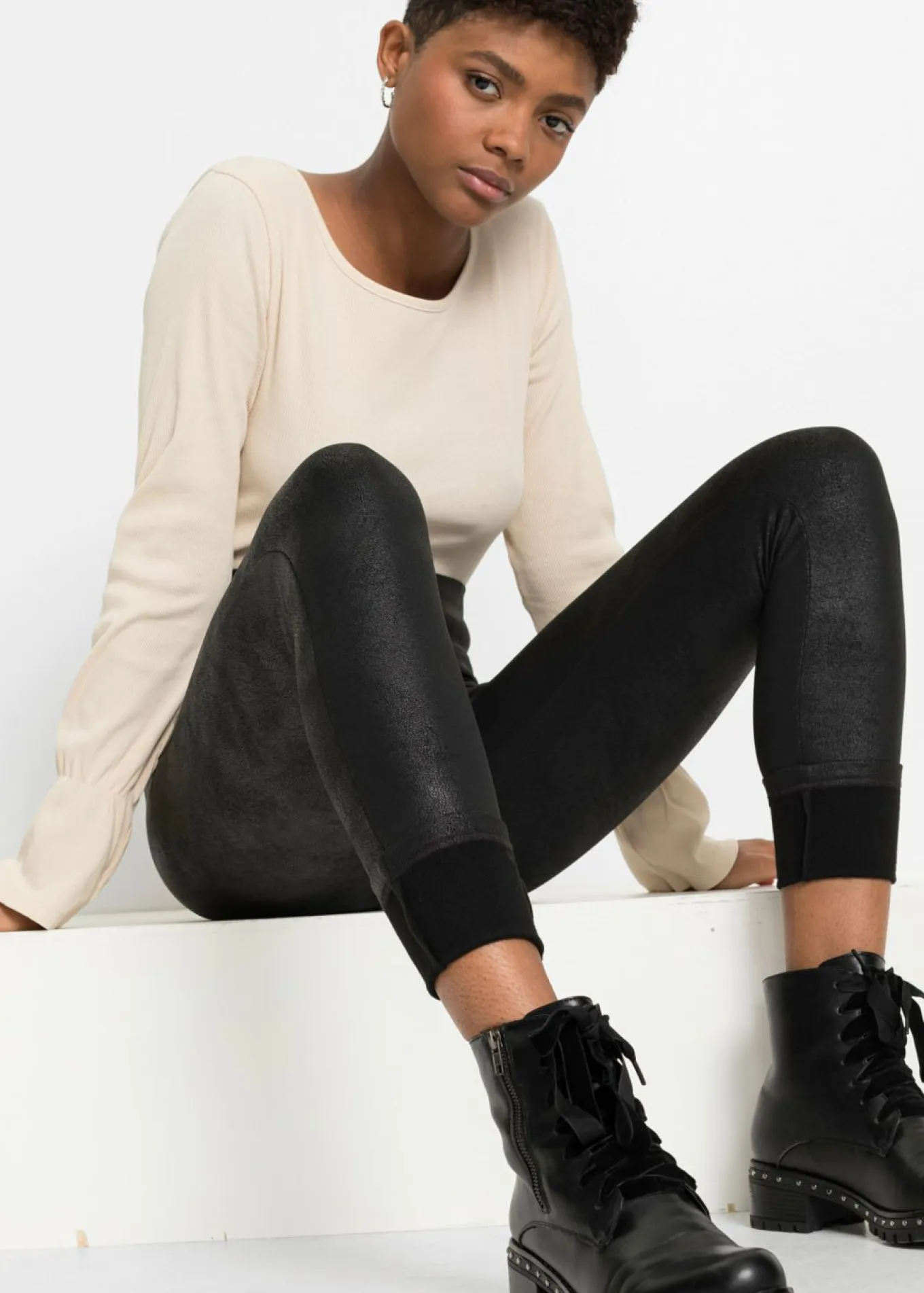 Leggings térmicos con revestimiento