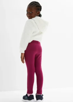 Leggings térmicos de mezcla de algodón elástico
