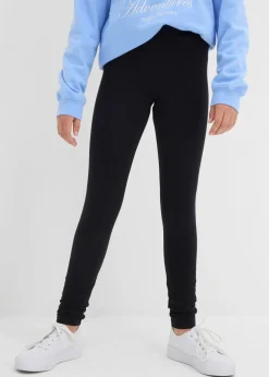 Leggings térmicos de mezcla de algodón elástico (3 unidades)