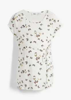 Ligera blusa premamá de viscosa