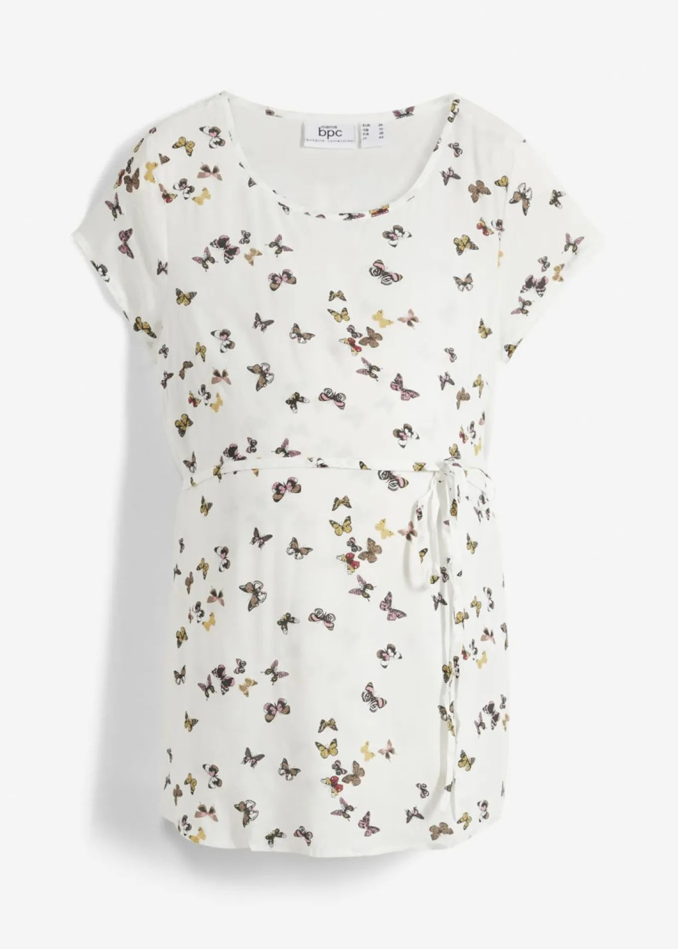 Ligera blusa premamá de viscosa