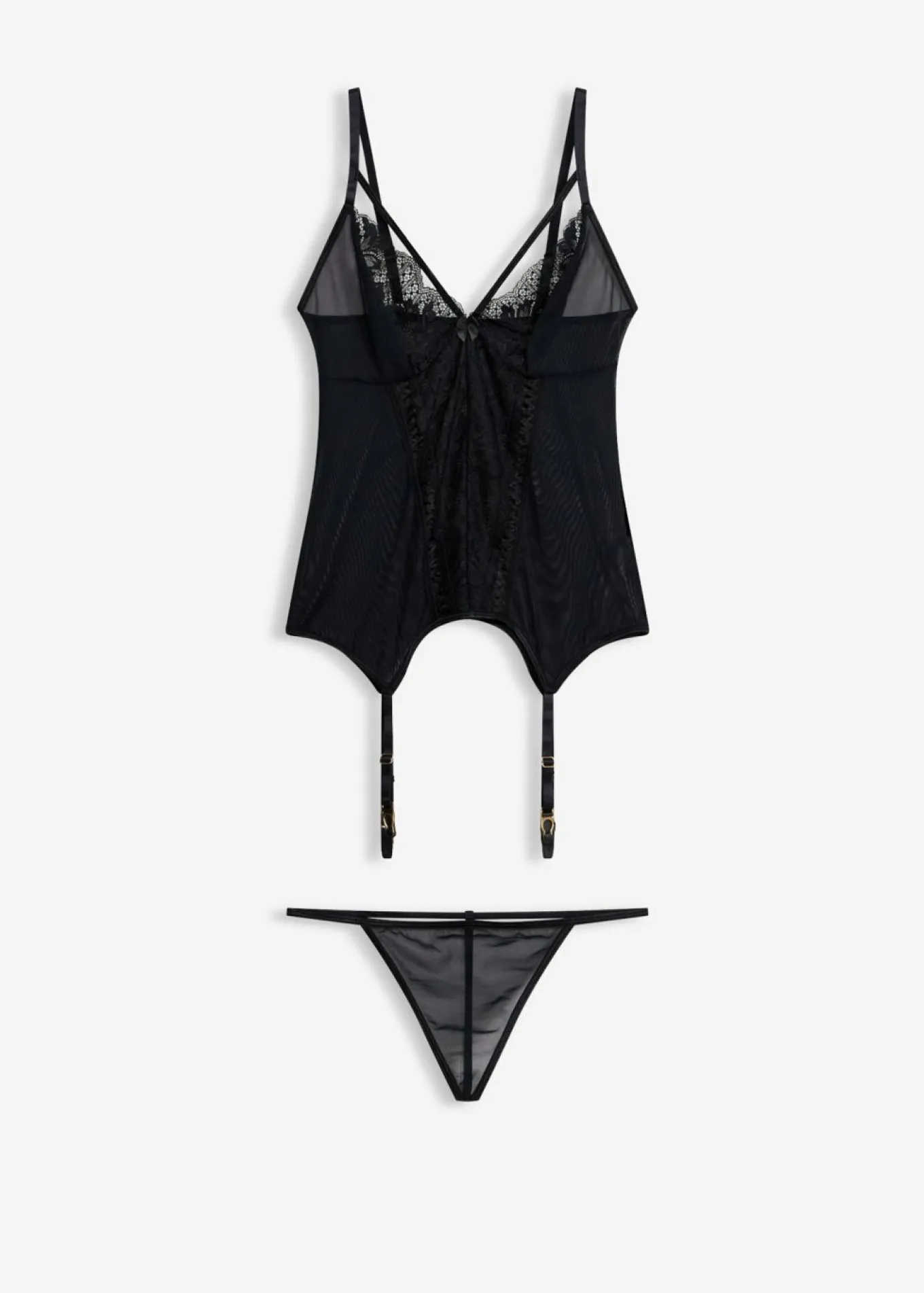 Liguero + tanga (conjunto de 2 piezas)