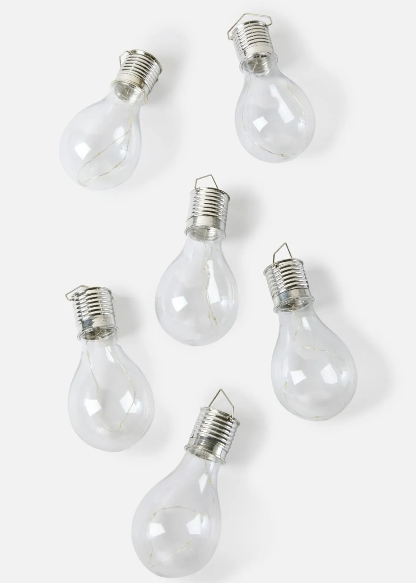 Lámpara decorativa solar (6 unidades)