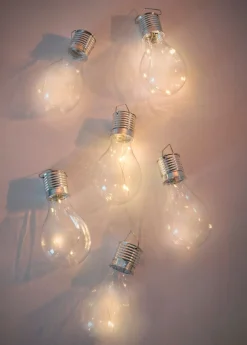 Lámpara decorativa solar (6 unidades)