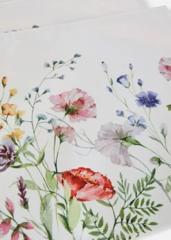 Manteles individuales con estampado de flores (4 unidades)