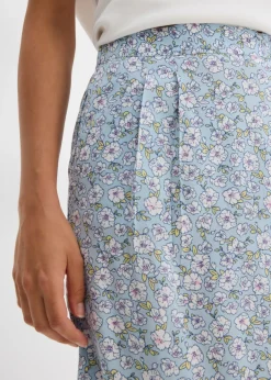 Minifalda de viscosa fluida