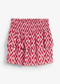Minifalda de viscosa fluida