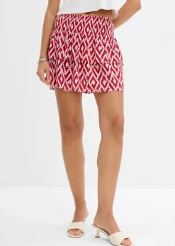 Minifalda de viscosa fluida