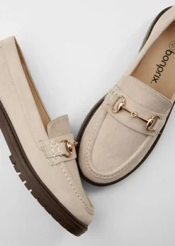 Mocasines chunky con hebilla