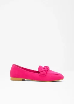 Mocasines con detalles trenzados