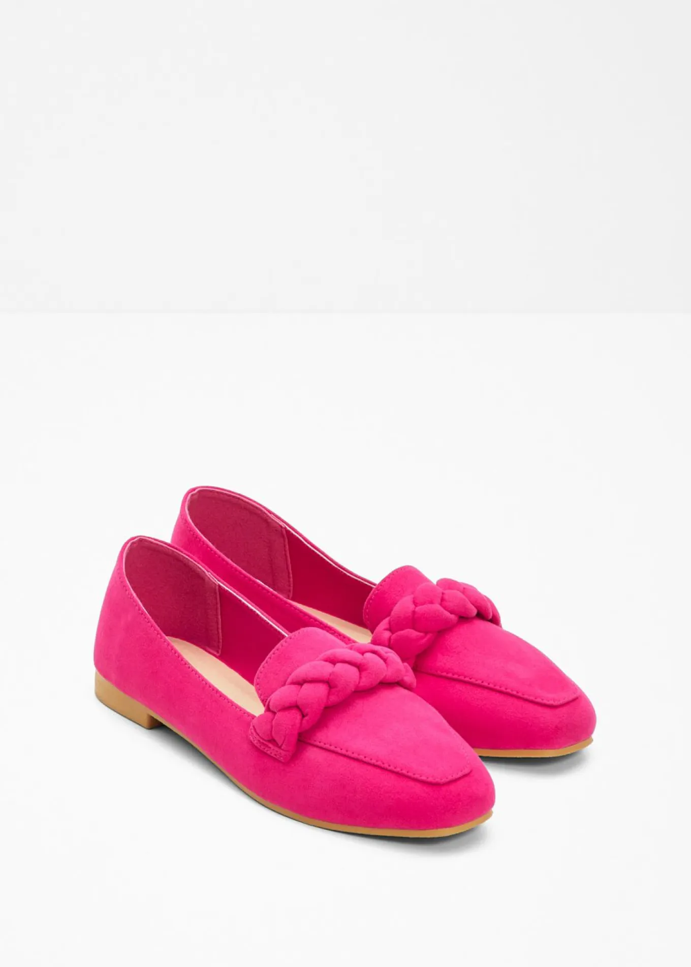Mocasines con detalles trenzados