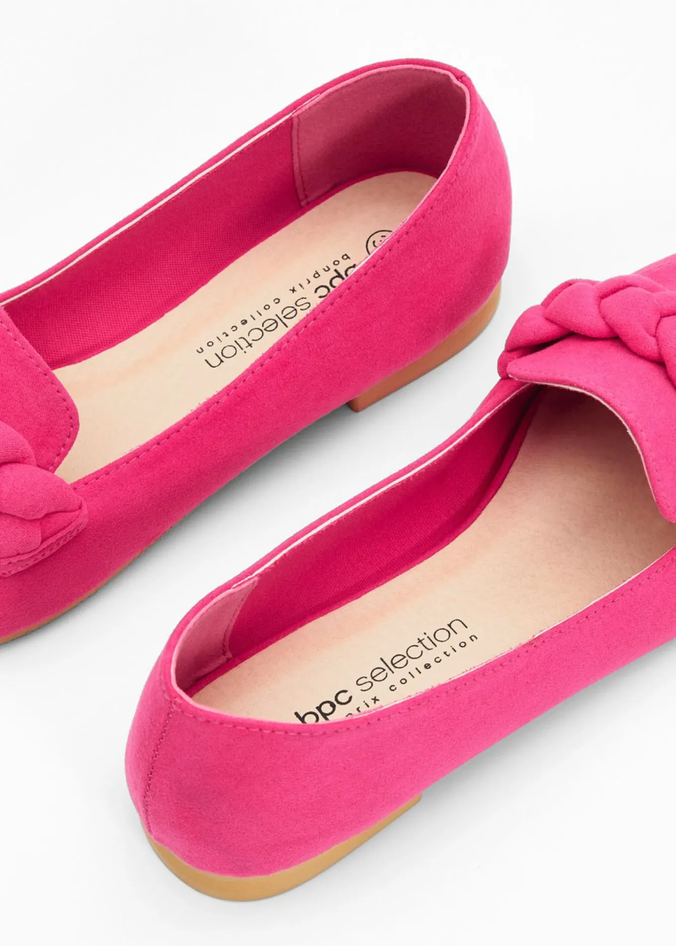 Mocasines con detalles trenzados