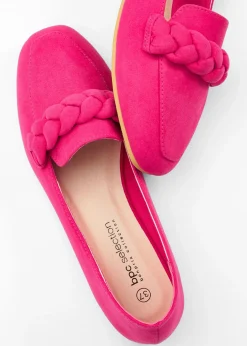 Mocasines con detalles trenzados