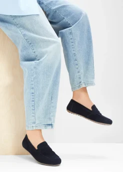 Mocasines de ante