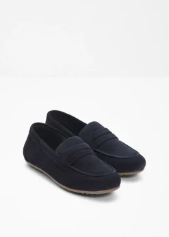 Mocasines de ante