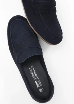 Mocasines de ante