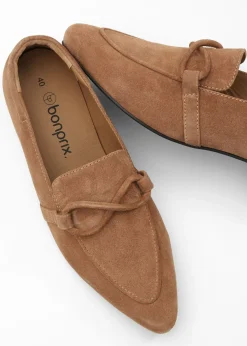 Mocasines de ante