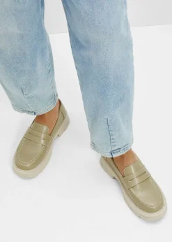 Mocasín chunky con suela ligera