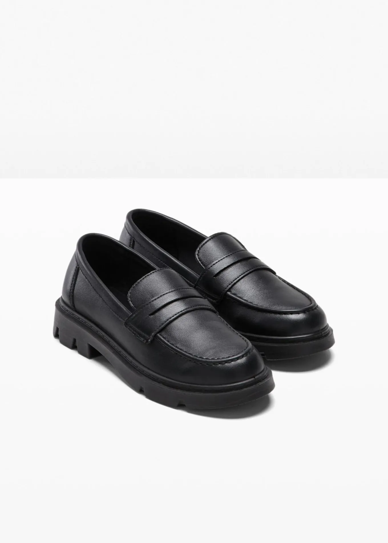 Mocasín chunky con suela ligera