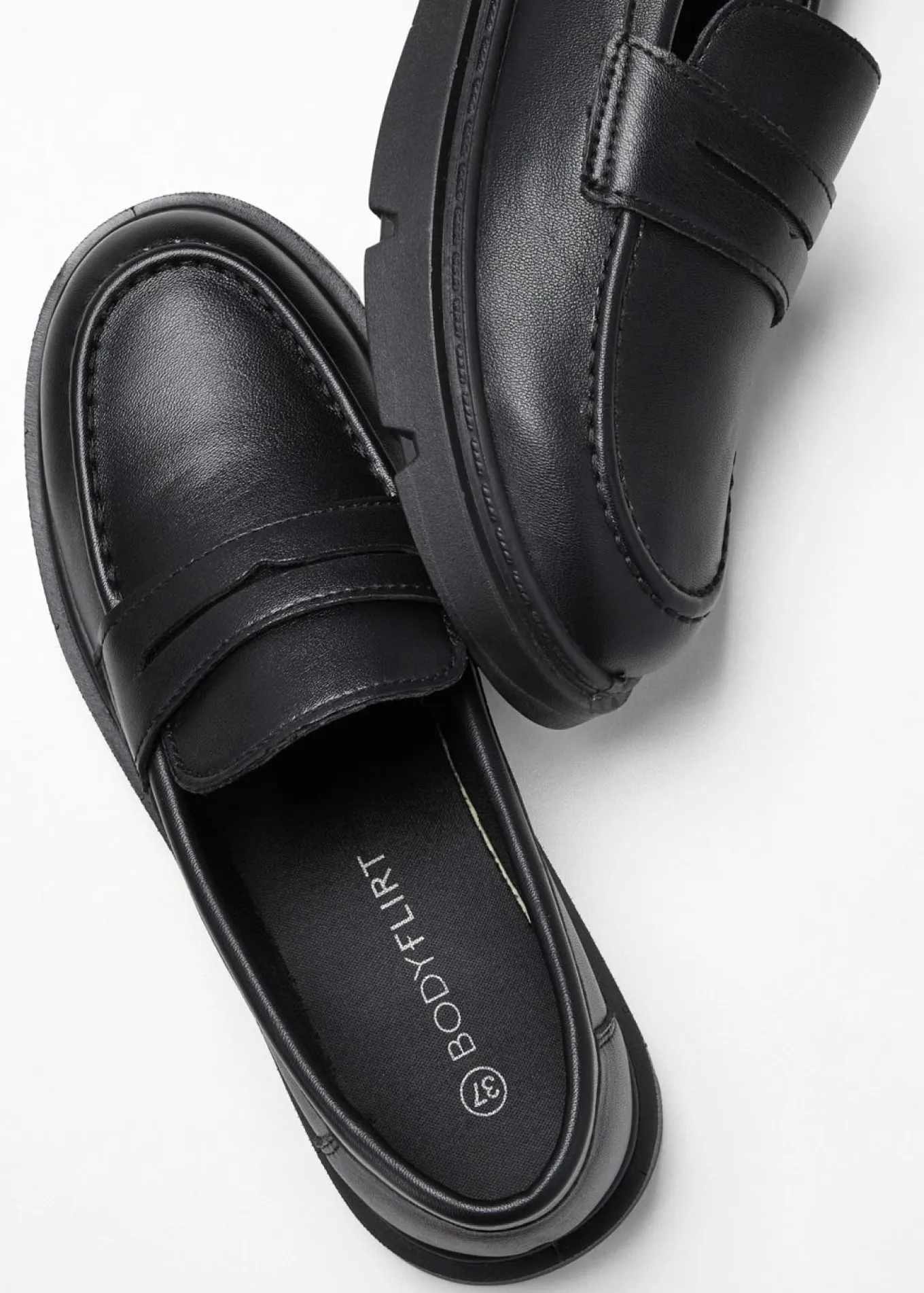 Mocasín chunky con suela ligera