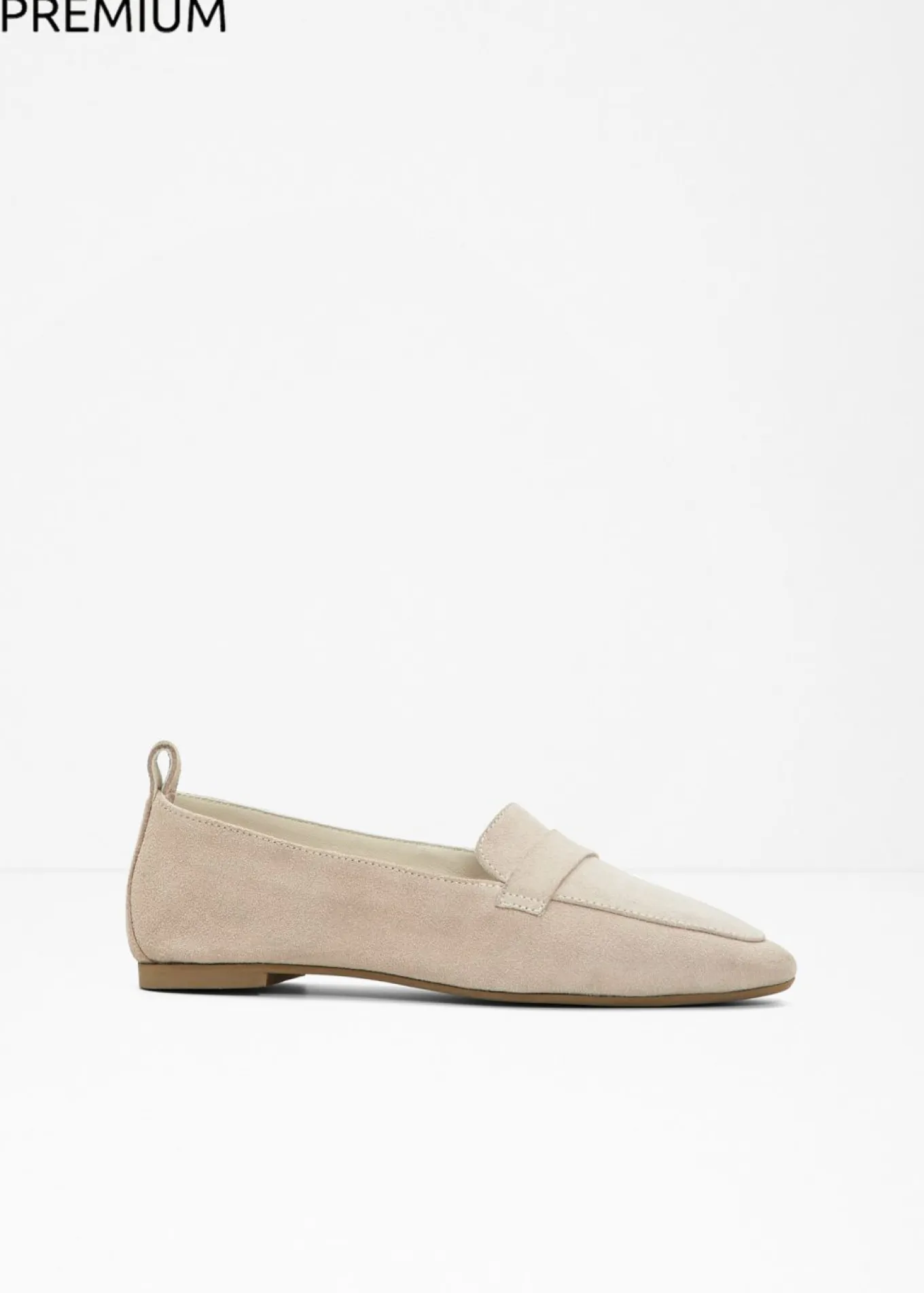 Mocasín de piel