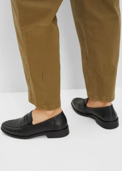 Mocasín de piel