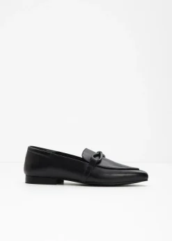 Mocasín de piel