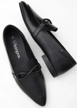 Mocasín de piel