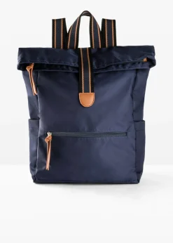 Mochila con detalles en contraste